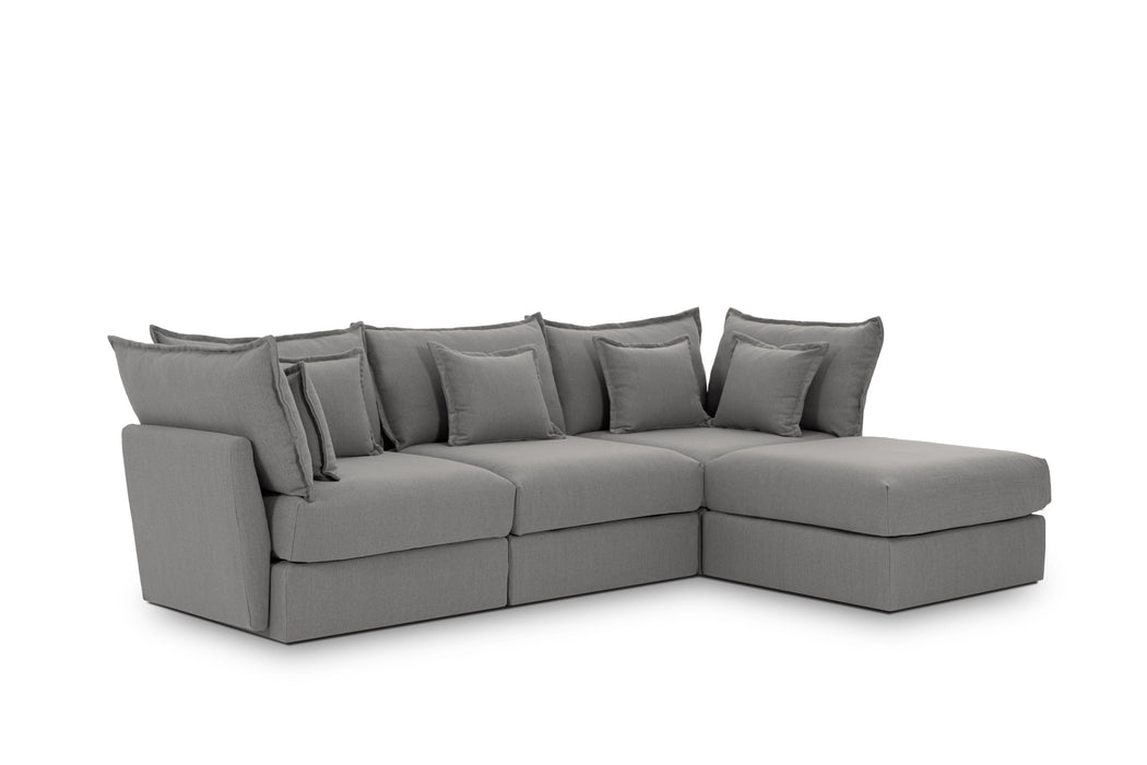 3 Seater Sofa and Ottoman Module