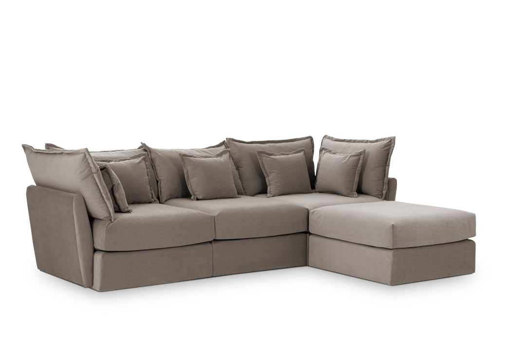 3 Seater Sofa and Ottoman Module