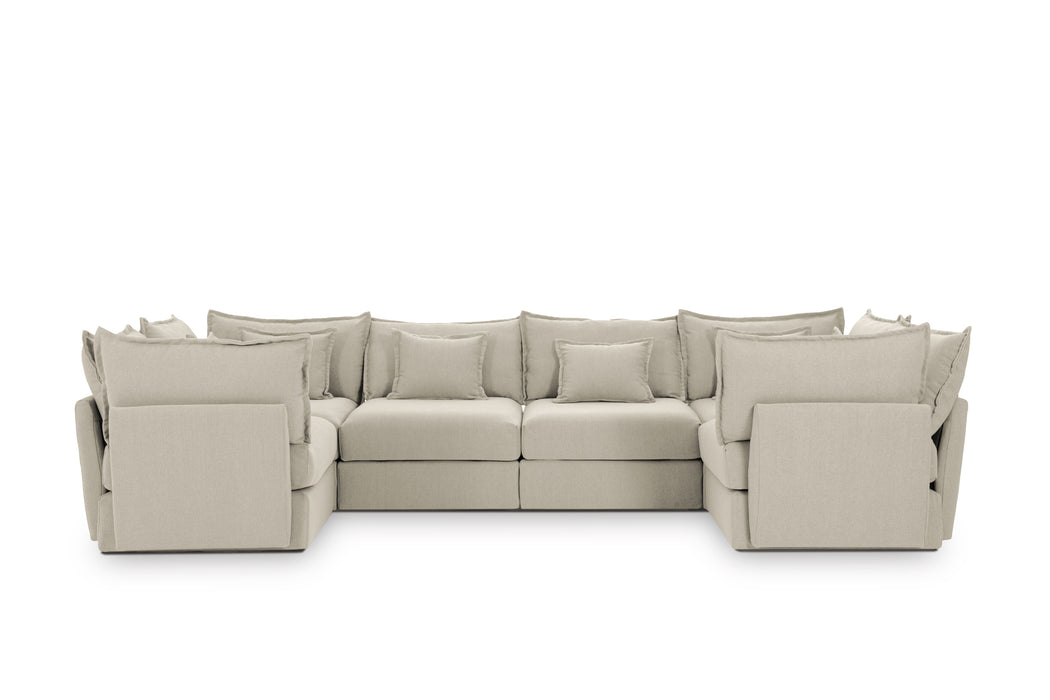 6 Seater Sofa U Shape