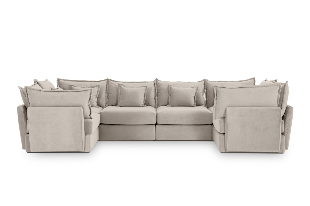 6 Seater Sofa U Shape