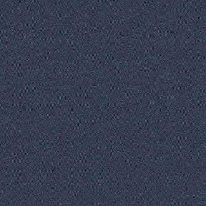 Cover For Ottoman Linen Denim With Piping